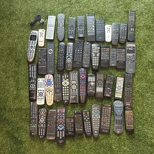 Lot Of 46 Remote Controls Untested Harmony 650 Sharp RCA SONY PANASONIC AIWA